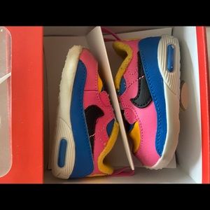 Baby Girls Vans and Nike Airmax shoes sneakers. This is a bundle!